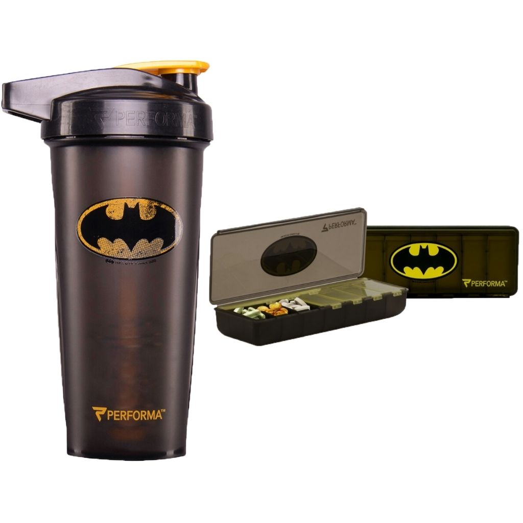 Bundle 2 Pack, ACTIV Shaker Cups, 28oz, Batman & Catwoman