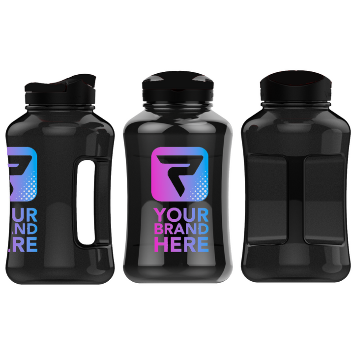 CUSTOM - LUMA Shaker Cup, 1.89L/64oz - NO SETUP FEES - BLACK