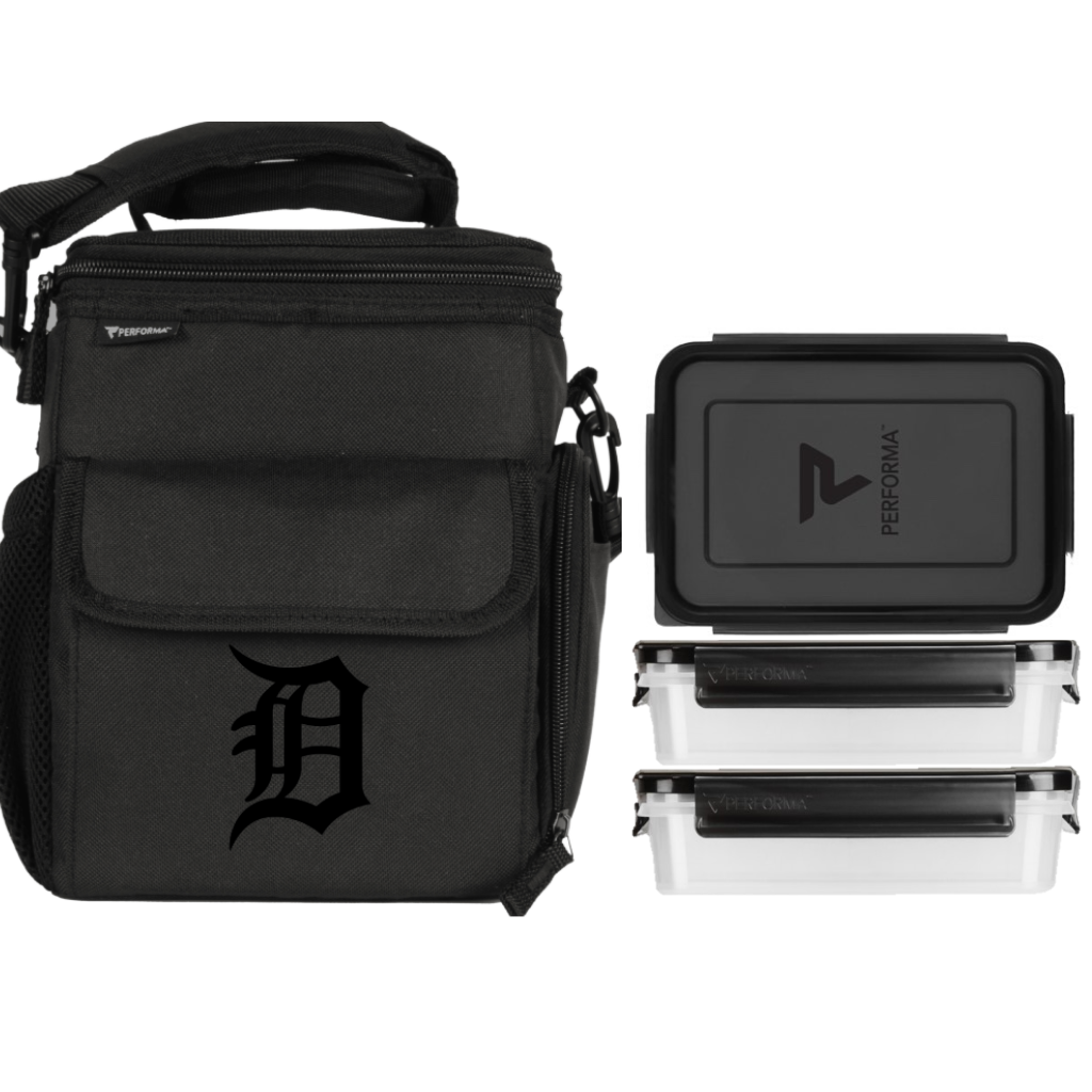 3 Meal Cooler Bag, Detroit Tigers, Performa USA