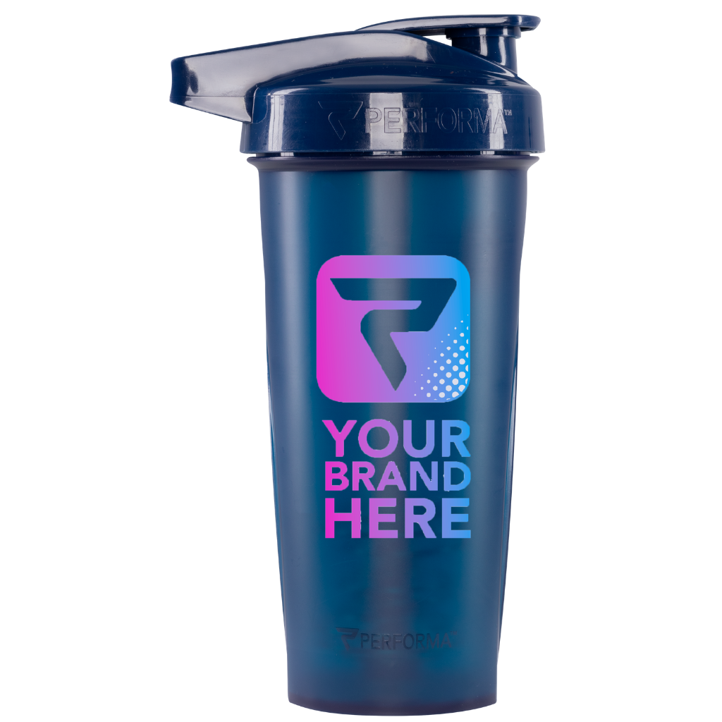 Custom ACTIV Shaker Cup, 28oz, Cobalt Blue, Your Brand Here, Performa Custom Canada